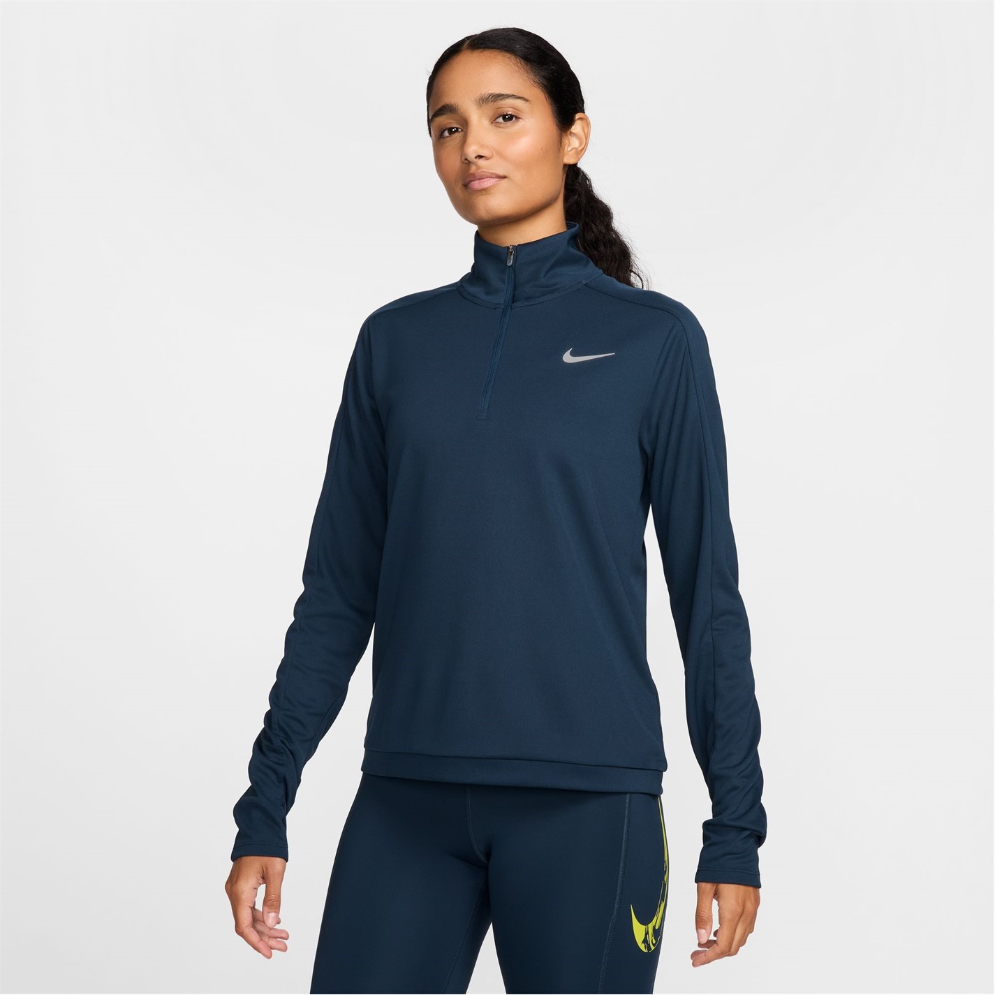 Nike Pacer Long-Sleeve 1/2-Zip Running Top dama