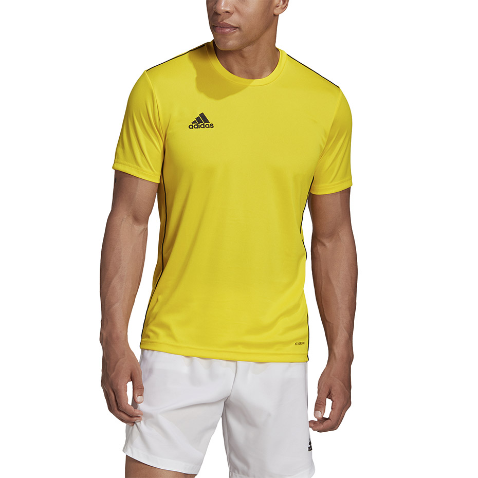 Camasa Men's adidas Core 18 Training T- Jersey yellow FS1905