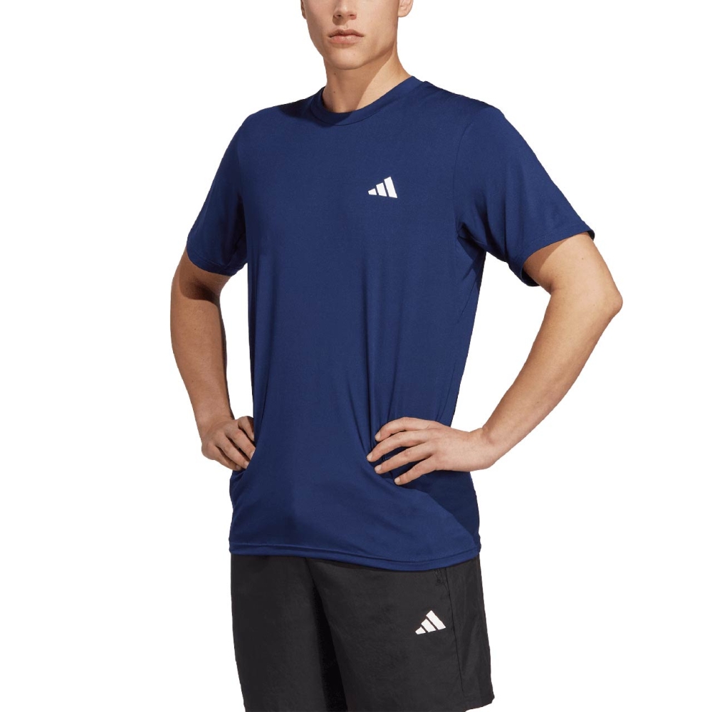 Tricou Camasa Men's T- adidas Train Essentials Stretch Training navy blue IC7414