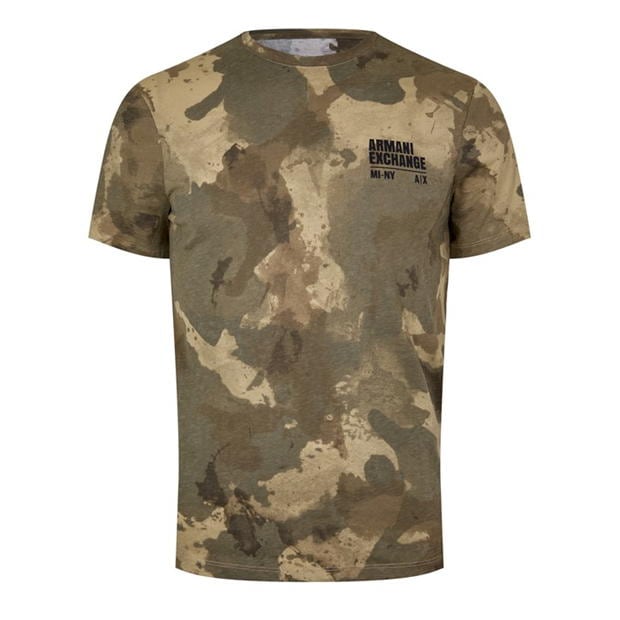 Camasa Armani Exchange Camouflage T-