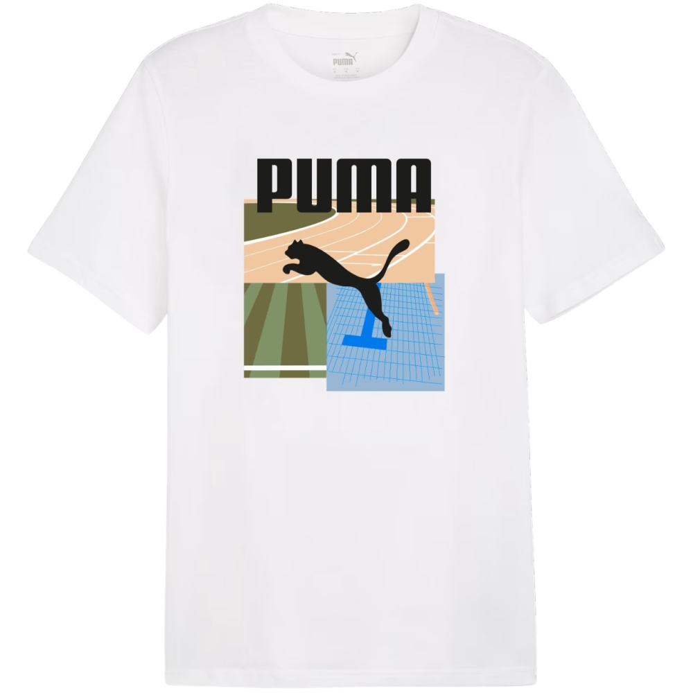 Tricou Tricou b?rba?i
Puma Graphics Summer Sports II alb 627909 02 Puma