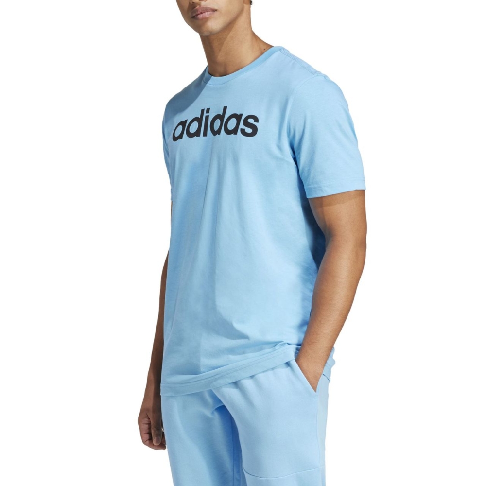 Tricou barbati
adidas Essentials Single Jersey Tricou cu logo liniar brodat albastru IS1350 Adidas