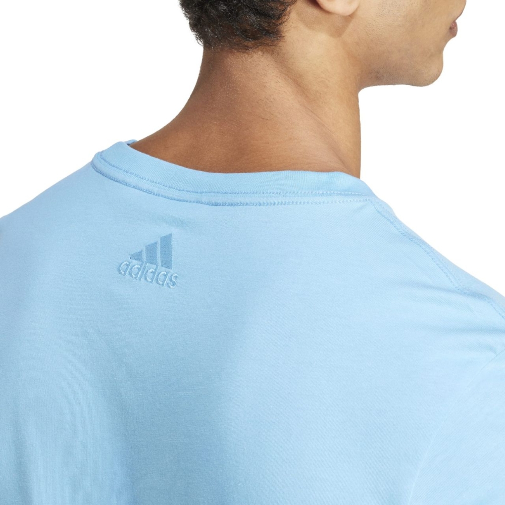 Tricou barbati
adidas Essentials Single Jersey Tricou cu logo liniar brodat albastru IS1350 Adidas