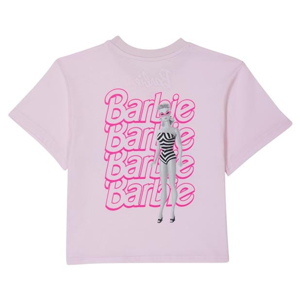 Camasa Character Barbie Back Graphic T- Pink