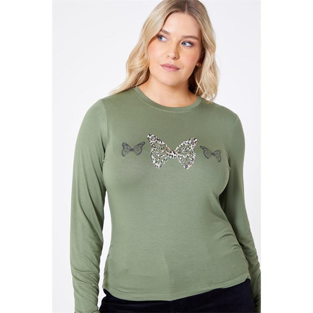 Camasa Be You You Maneca Lunga Butterfly T-