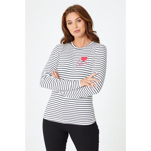 Camasa Be You You Maneca Lunga Stripe Love T-