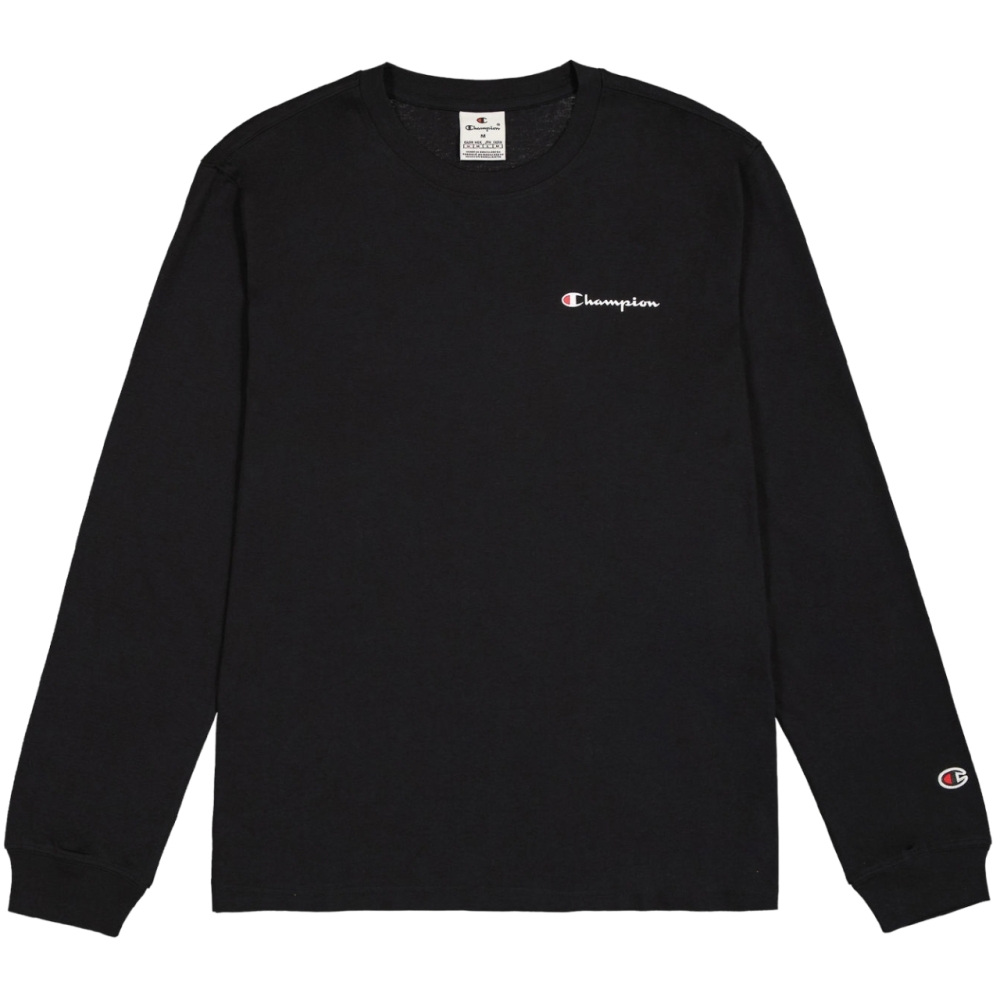 Camasa Champion Crewneck Maneca Lunga Men's T- black 220265 KK001