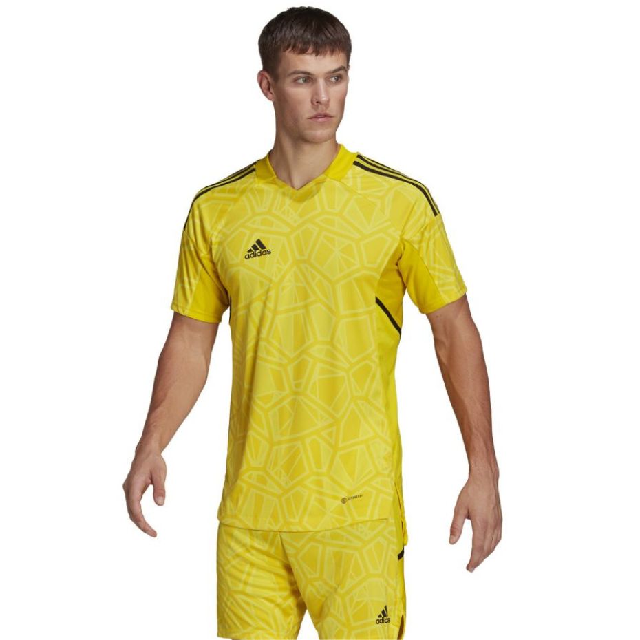 Camasa Men's T- adidas Condivo 22 Portar Jersey Maneca Scurta yellow HF0138