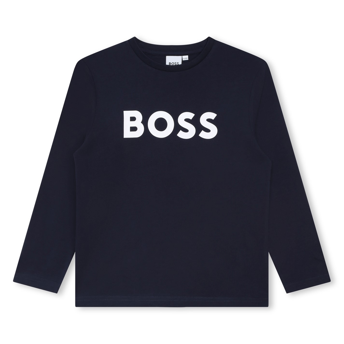 Camasa Boss Boss Large Logo T- copil baietel