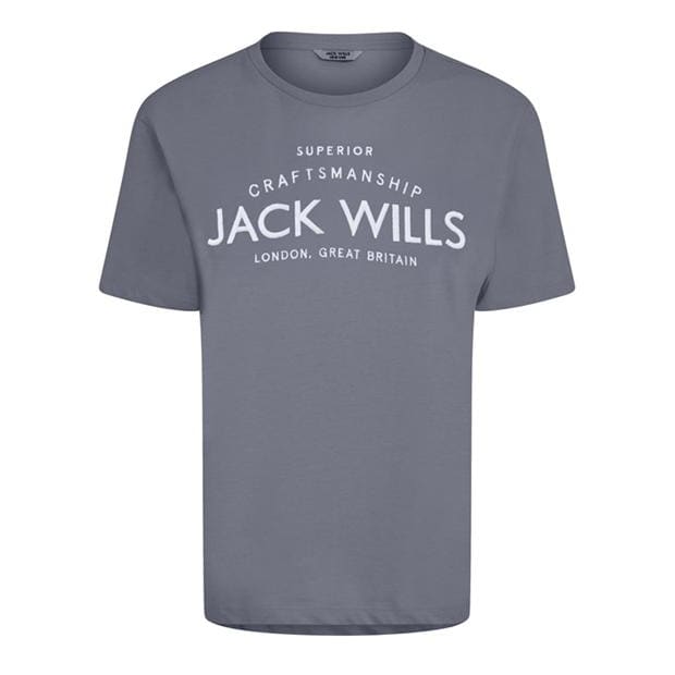 Camasa Jack Wills Forstal Boyfriend Logo T-