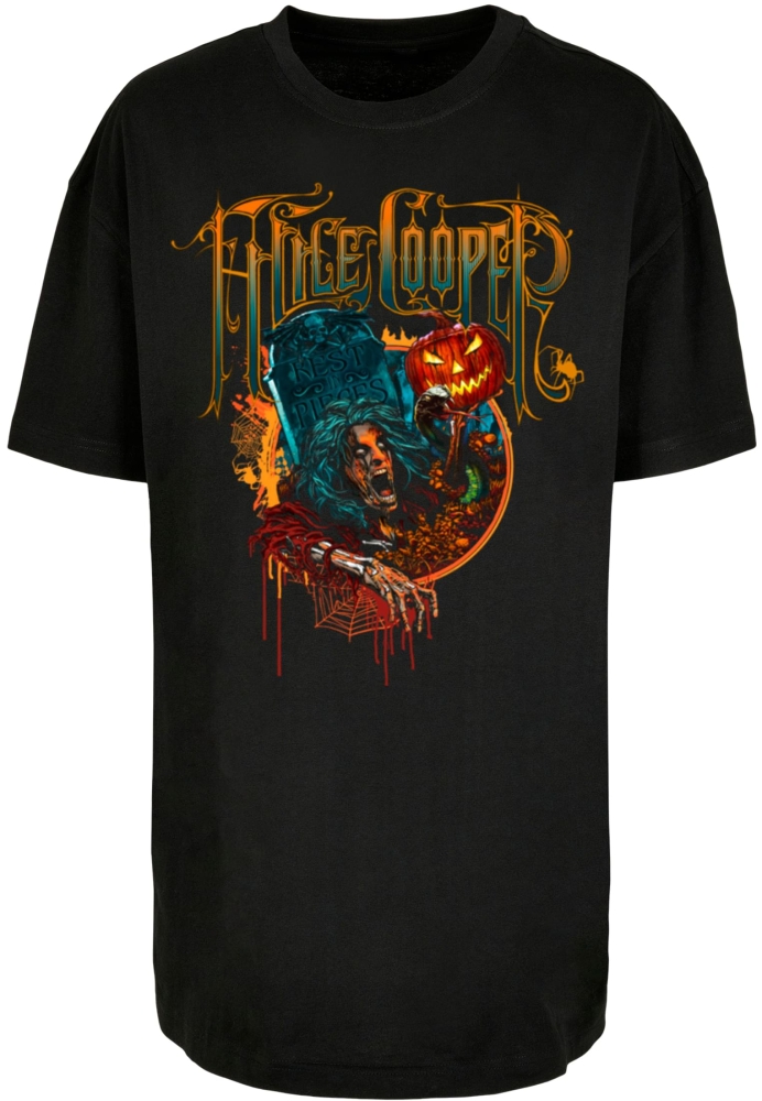 Tricou Alice Cooper - No One Gets Out Alive Oversized Boyfriend dama Merchcode