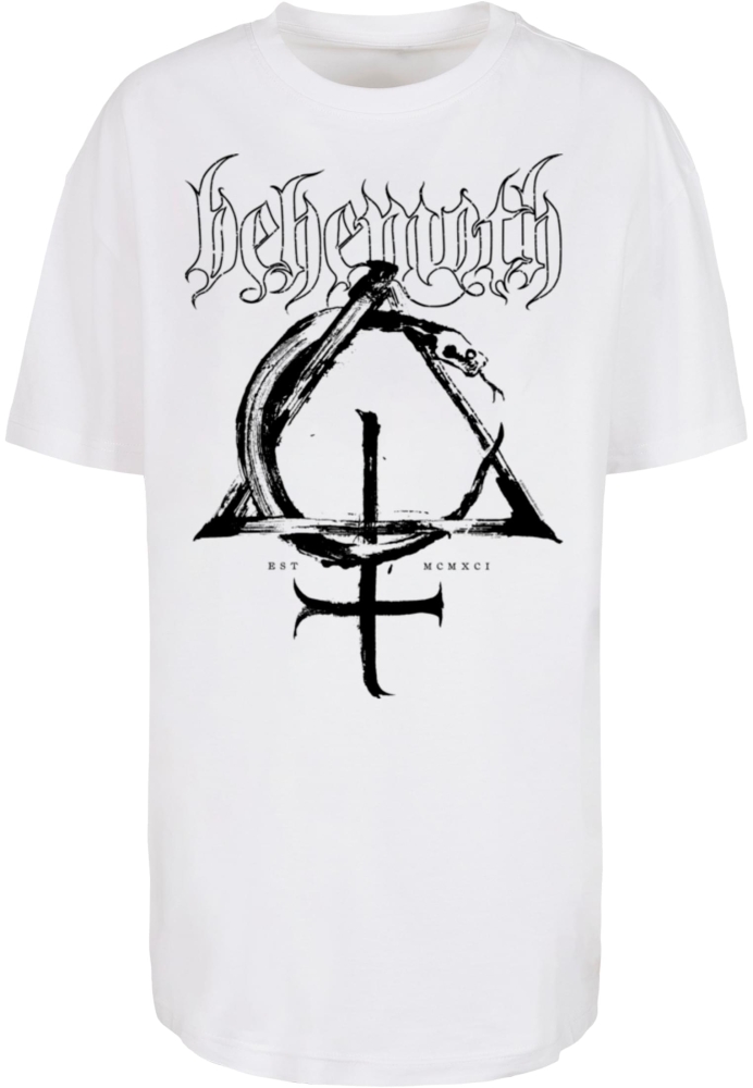 Tricou Behemoth - High Contrast Sigil Oversized Boyfriend dama Merchcode