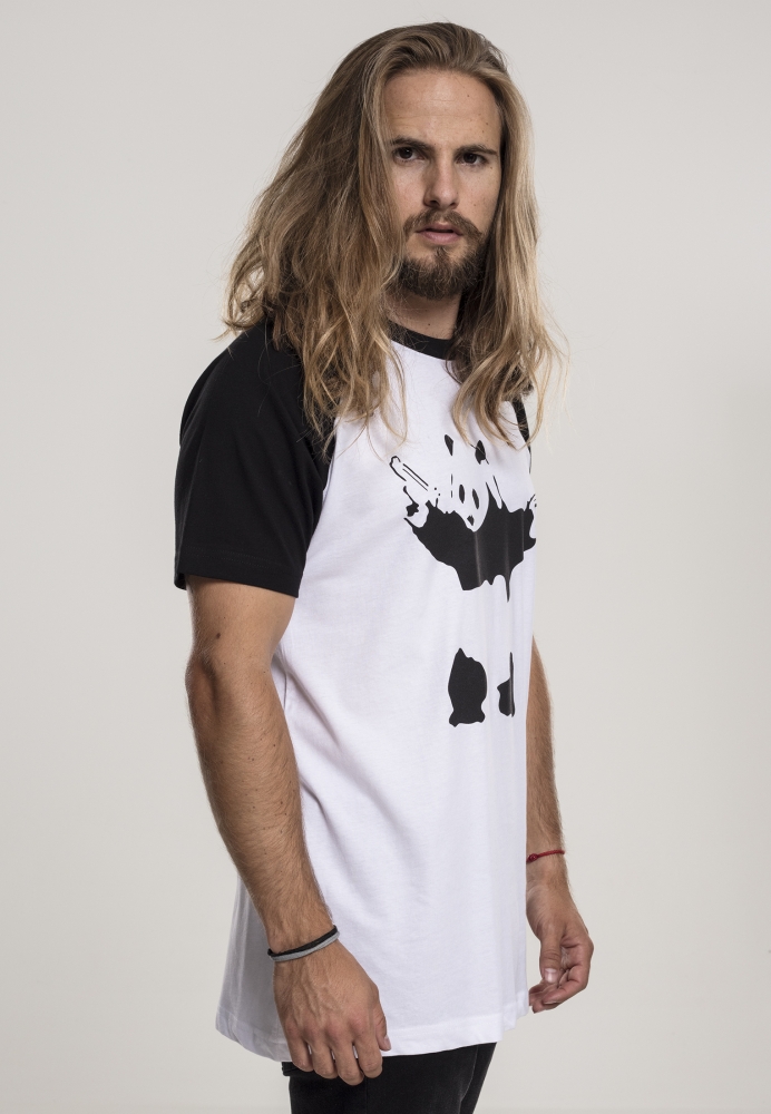 Tricou Banksy Panda Raglan Merchcode