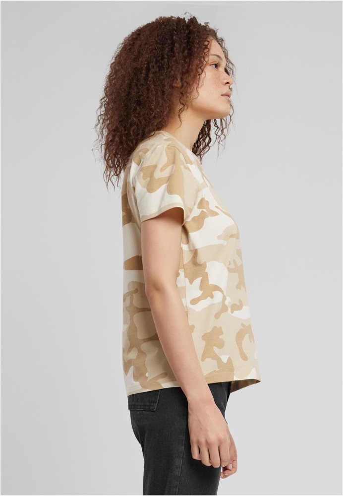 Tricou Camo Regular dama Urban Classics