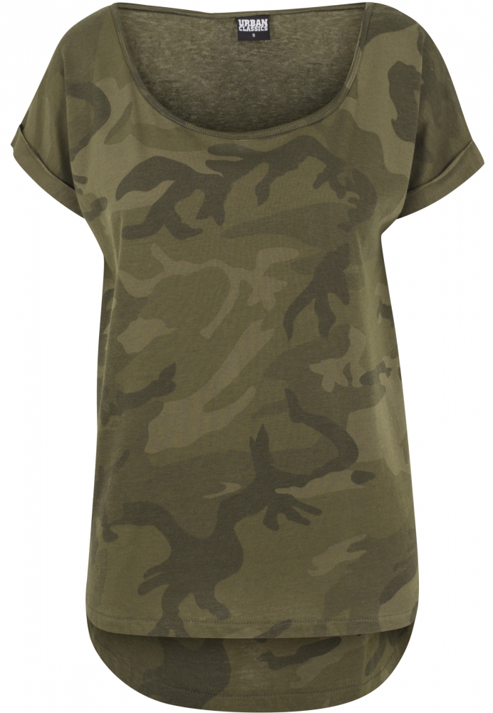 Tricou Camo Back Shaped dama Urban Classics