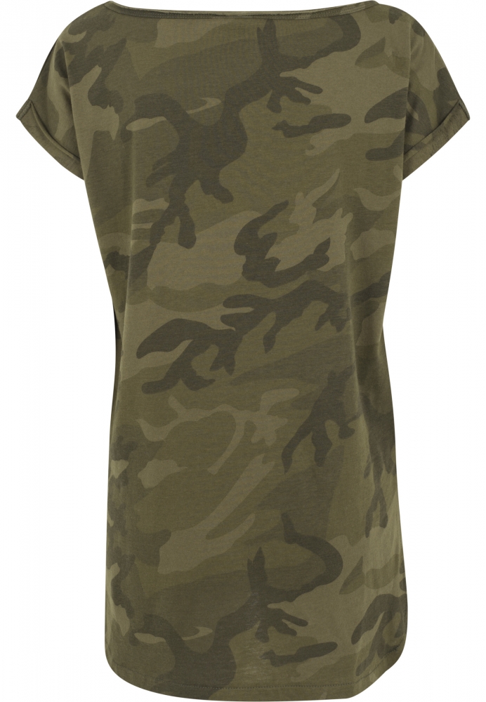 Tricou Camo Back Shaped dama Urban Classics