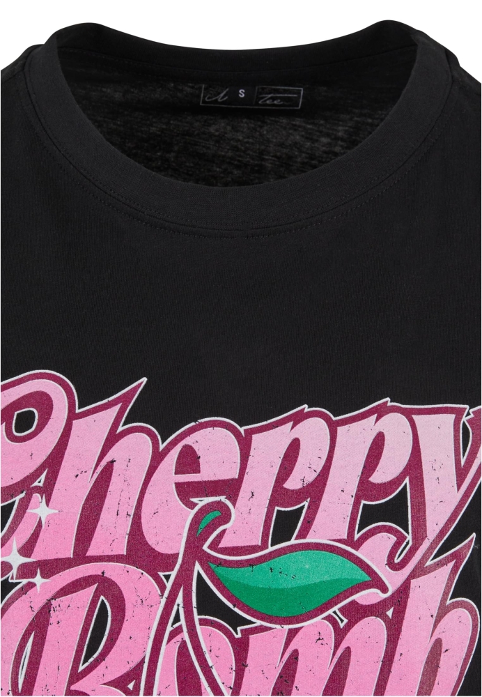 Tricou Cherry Bomb Short Overized dama Miss Tee