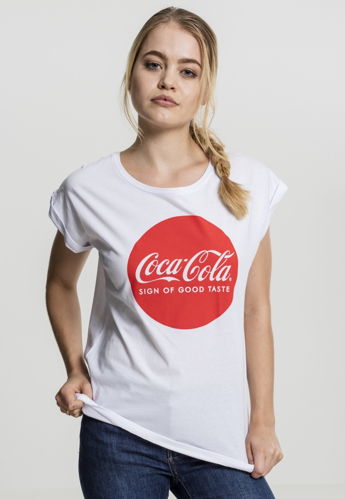 Tricou Coca Cola Round Logo dama Merchcode