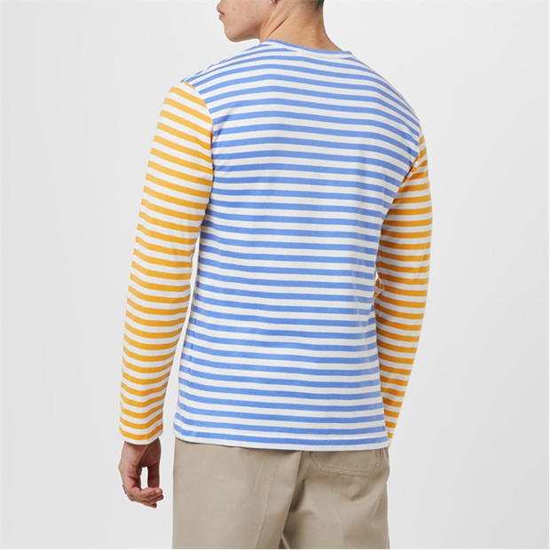 Camasa COMME DES GARCONS PLAY Bi-Colour Stripe T-