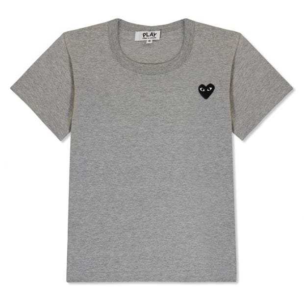 Camasa COMME DES GARCONS PLAY Embroidered Peeping Heart T- copil