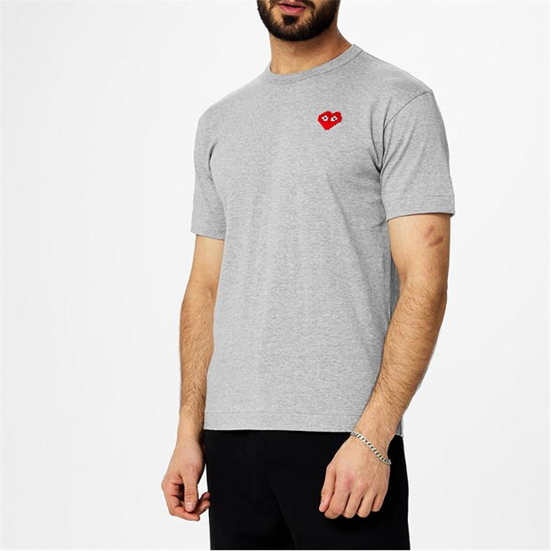 Camasa COMME DES GARCONS PLAY Invader Heart T-