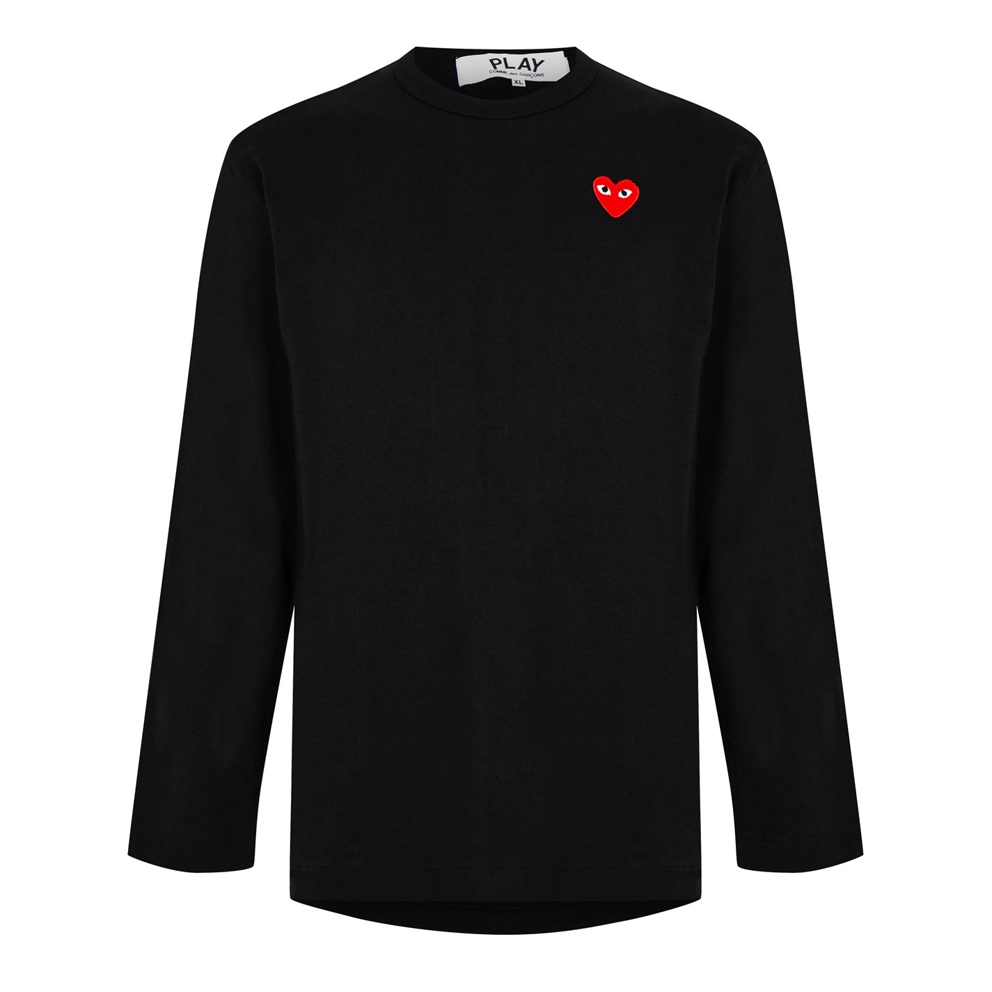 Camasa COMME DES GARCONS PLAY Peeping Heart Maneca Lunga T-