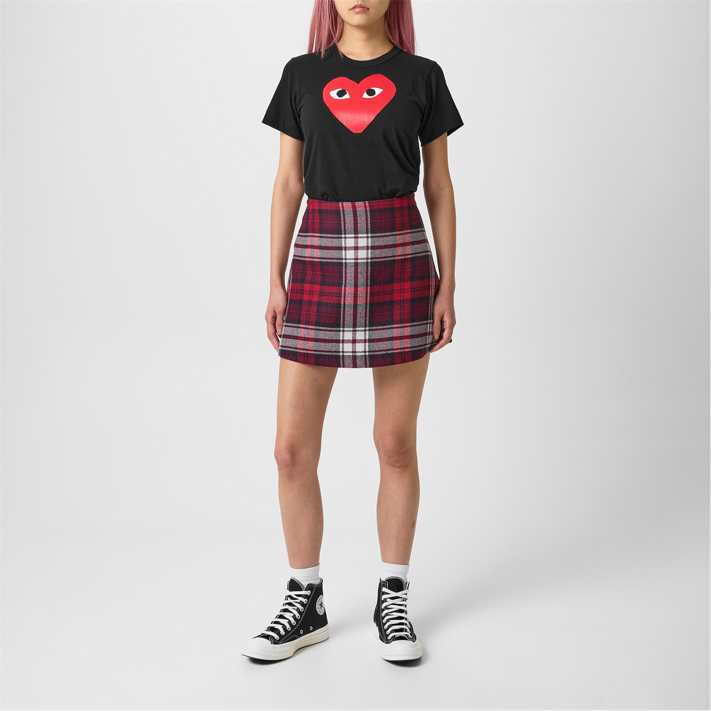 Camasa COMME DES GARCONS PLAY Peeping Heart T