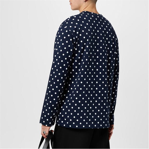 Camasa COMME DES GARCONS PLAY Polka Dot Heart T-