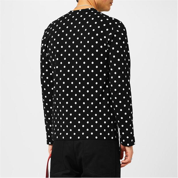 Camasa COMME DES GARCONS PLAY Polka Dot Heart T-