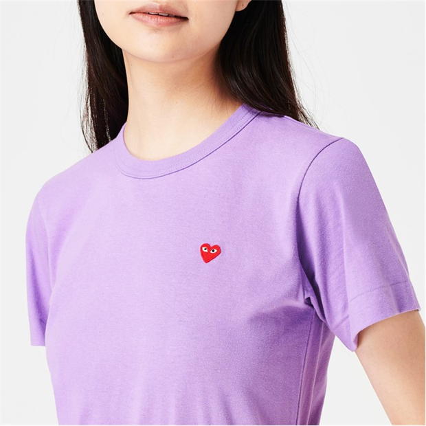 Camasa COMME DES GARCONS PLAY Small Peeping Heart T-