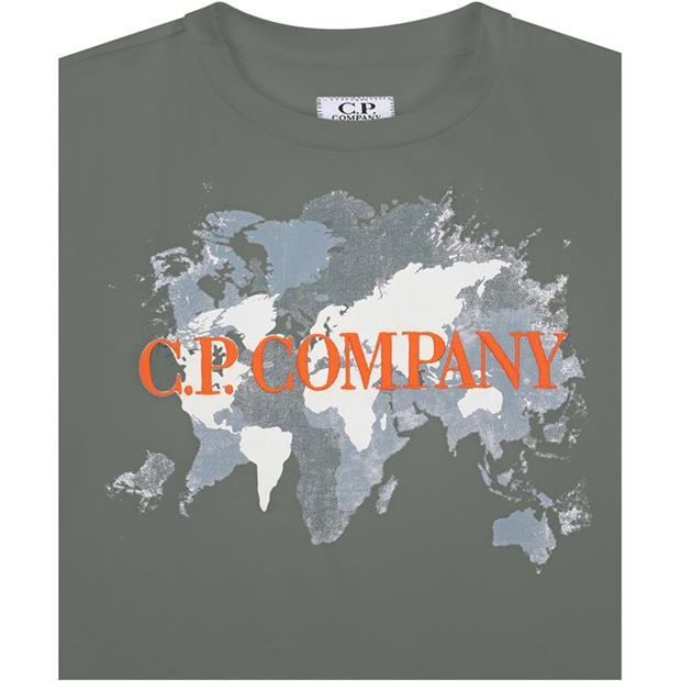 Camasa CP COMPANY Atlas Print Cotton T- copil