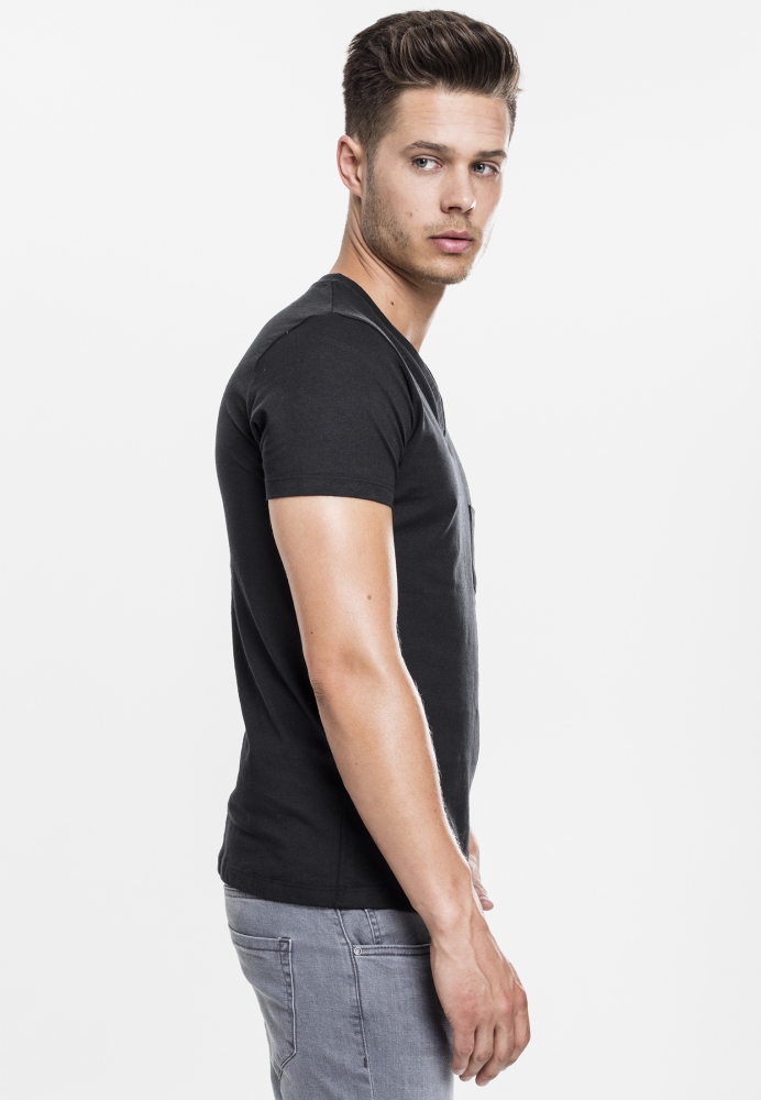 Tricou V-Neck Pocket Urban Classics