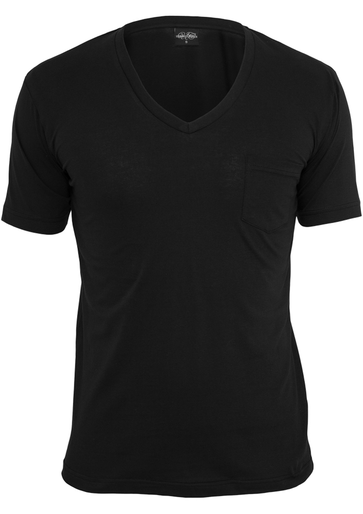 Tricou V-Neck Pocket Urban Classics