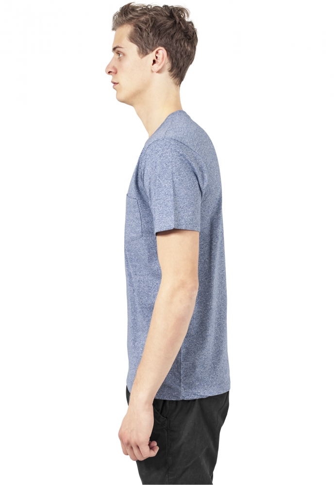 Tricou Melange V-Neck Pocket Urban Classics