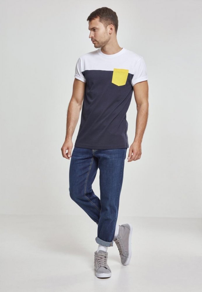 Tricou 3-Tone Pocket Urban Classics