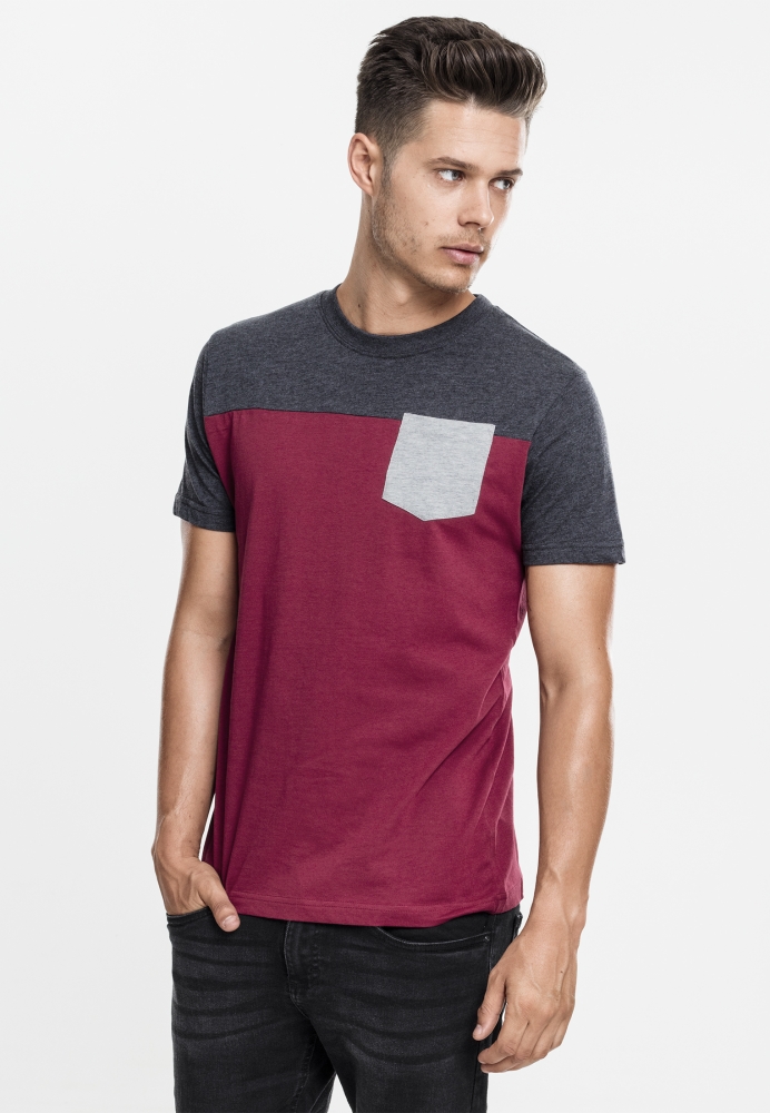 Tricou 3-Tone Pocket Urban Classics