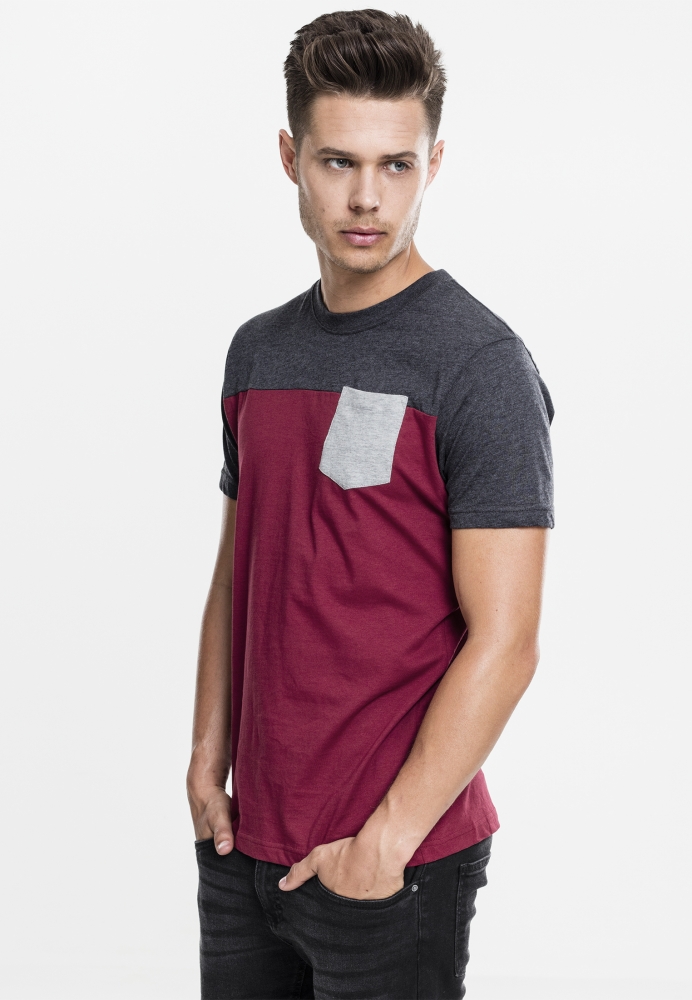 Tricou 3-Tone Pocket Urban Classics