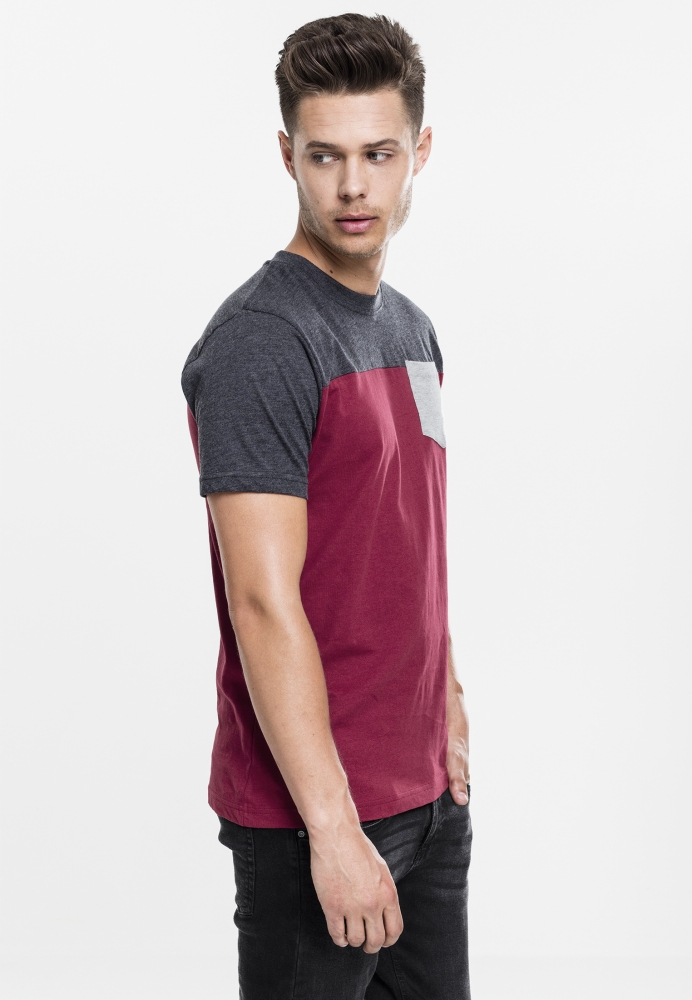 Tricou 3-Tone Pocket Urban Classics