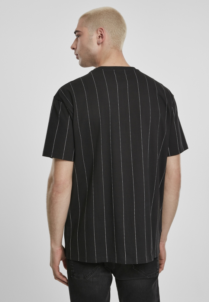 Tricou Oversized Pinstripe Urban Classics