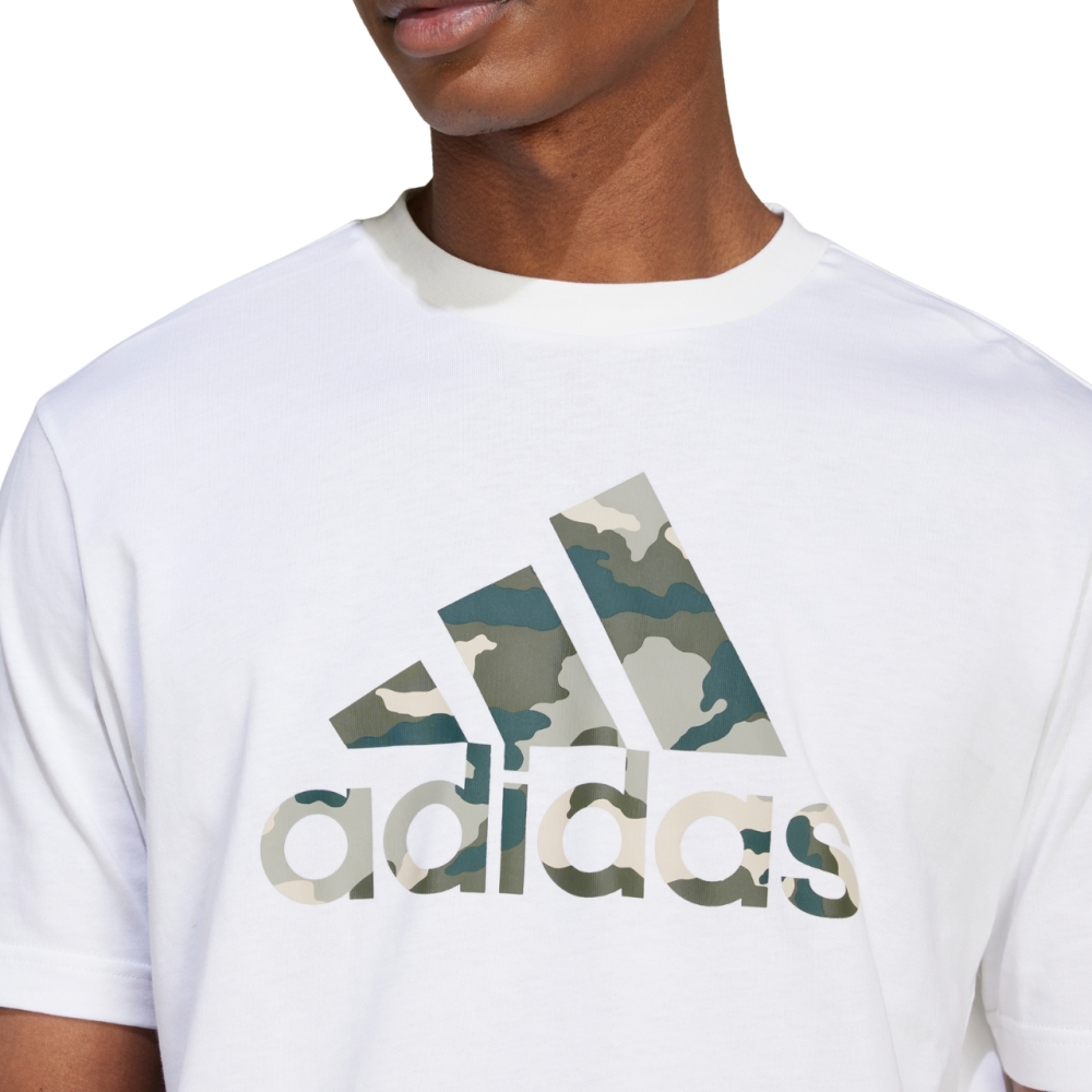 Tricou Camasa Men's T- adidas Camo Bos Graphic white IW2676