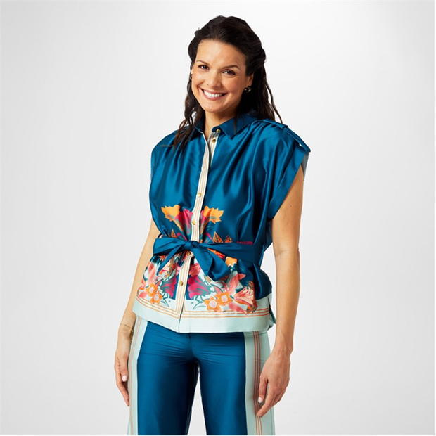 Biba Biba Border Print Top