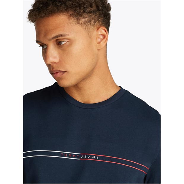 Tricou Blug Tommy TJM SLIM ENTRY GRAPHIC EXT Tommy Jeans