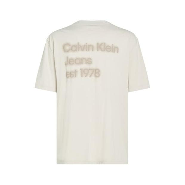 Tricou Blug Calvin Klein WASHED PUFF PRINT Calvin Klein Jeans