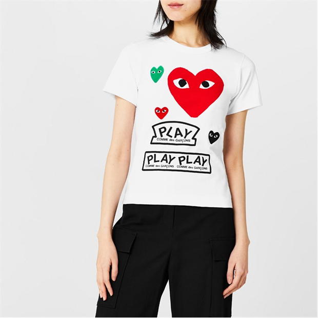 Camasa COMME DES GARCONS PLAY Logo T