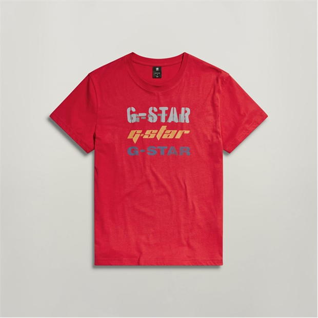 Camasa G Star Triple Logo Graphic T-