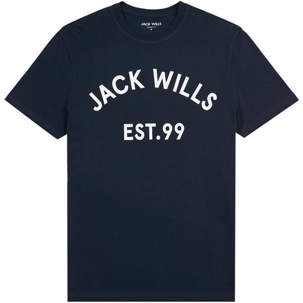 Tricou Jack Wills L Print Sn99