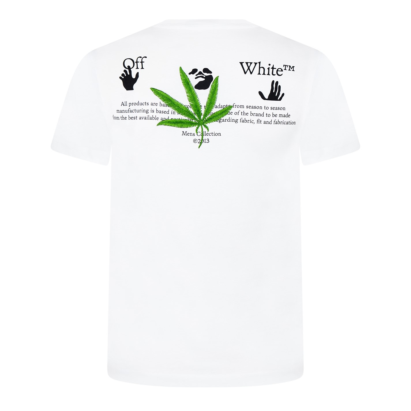 Camasa OFF WHITE Seasonal Print T-