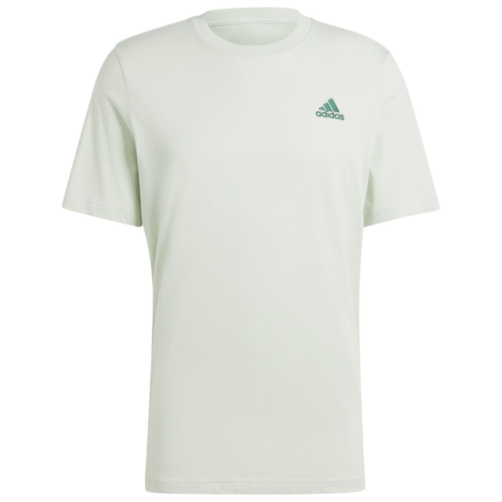 Tricou Camasa adidas Essentials Single Jersey Embroidered Small Logo Men's T- Light Green IX0119