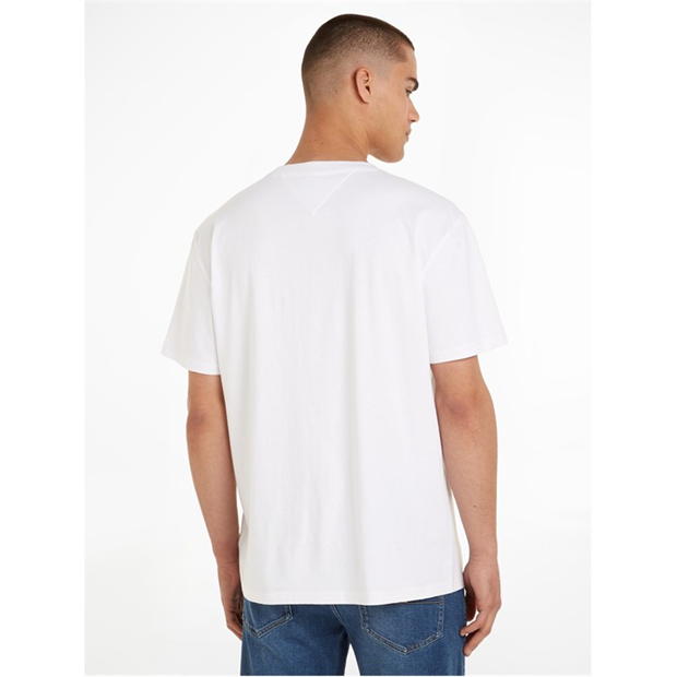 Tricou Blug Tommy TJ Linear Logo Sn43 Tommy Jeans