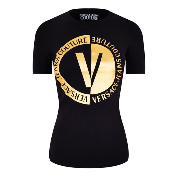 Blug Camasa VERSACE COUTURE Printed Logo T- VERSACE JEANS COUTURE